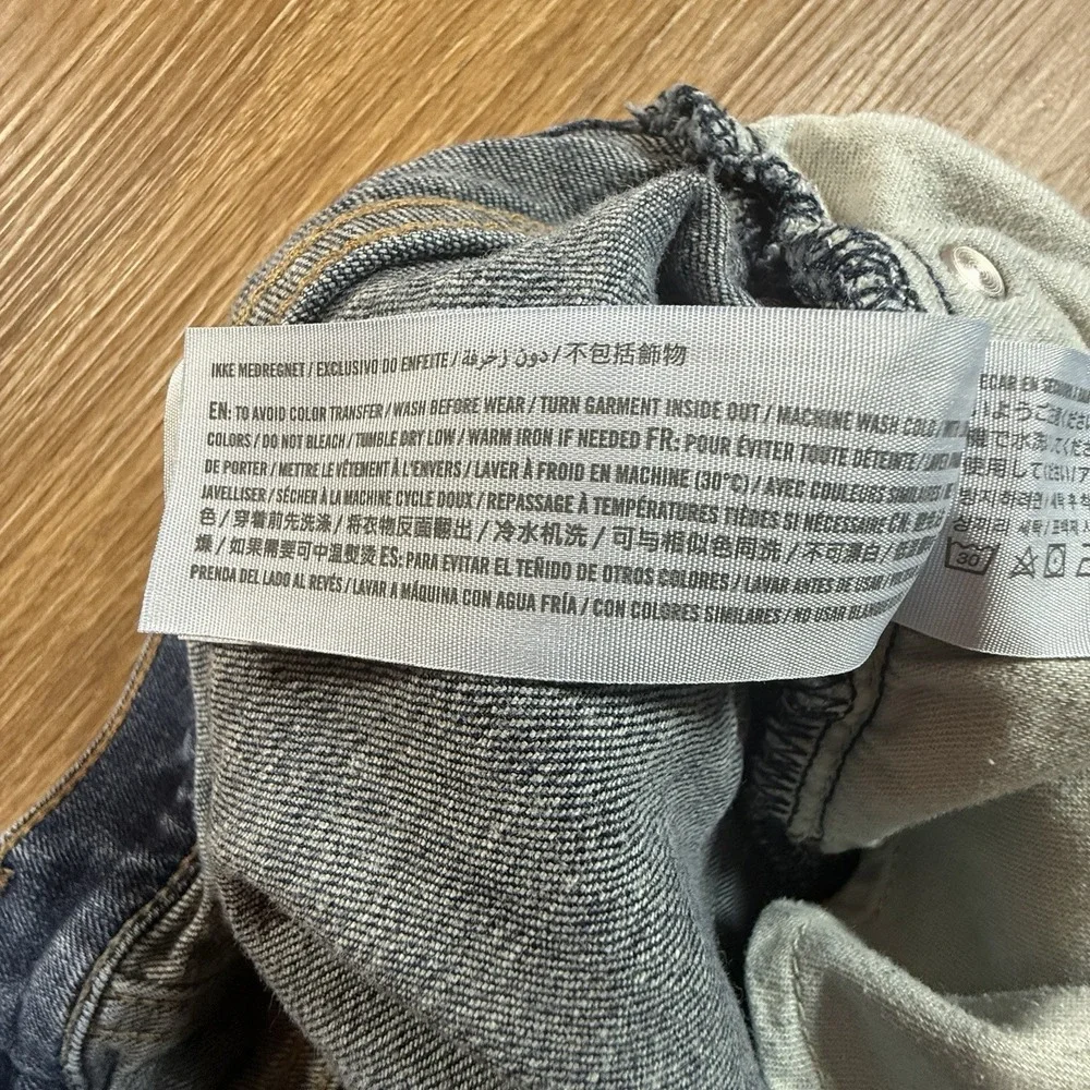 Abercrombie & Fitch Kennan Straight Jeans Men's 28x30 Stretch Medium Wash Casual
